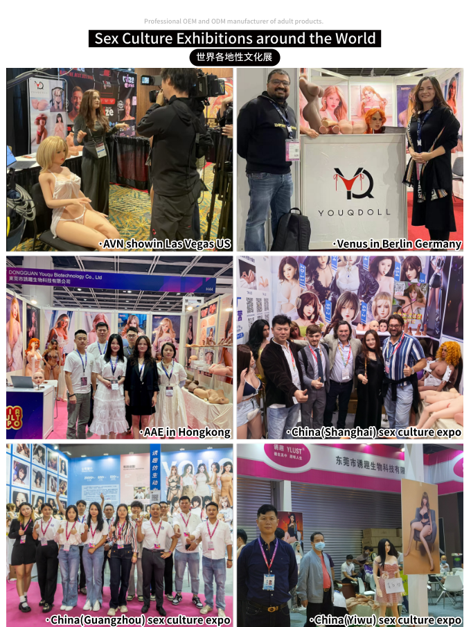 Company participation at international adult product exhibitions